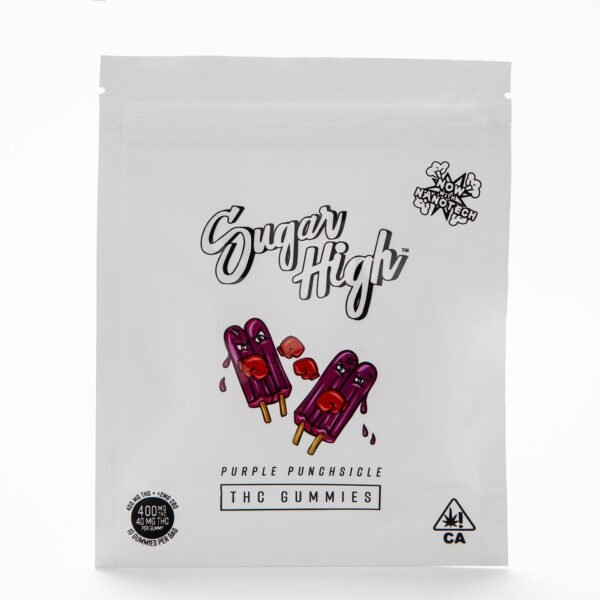 sugar high purple punchsicle thc gummies